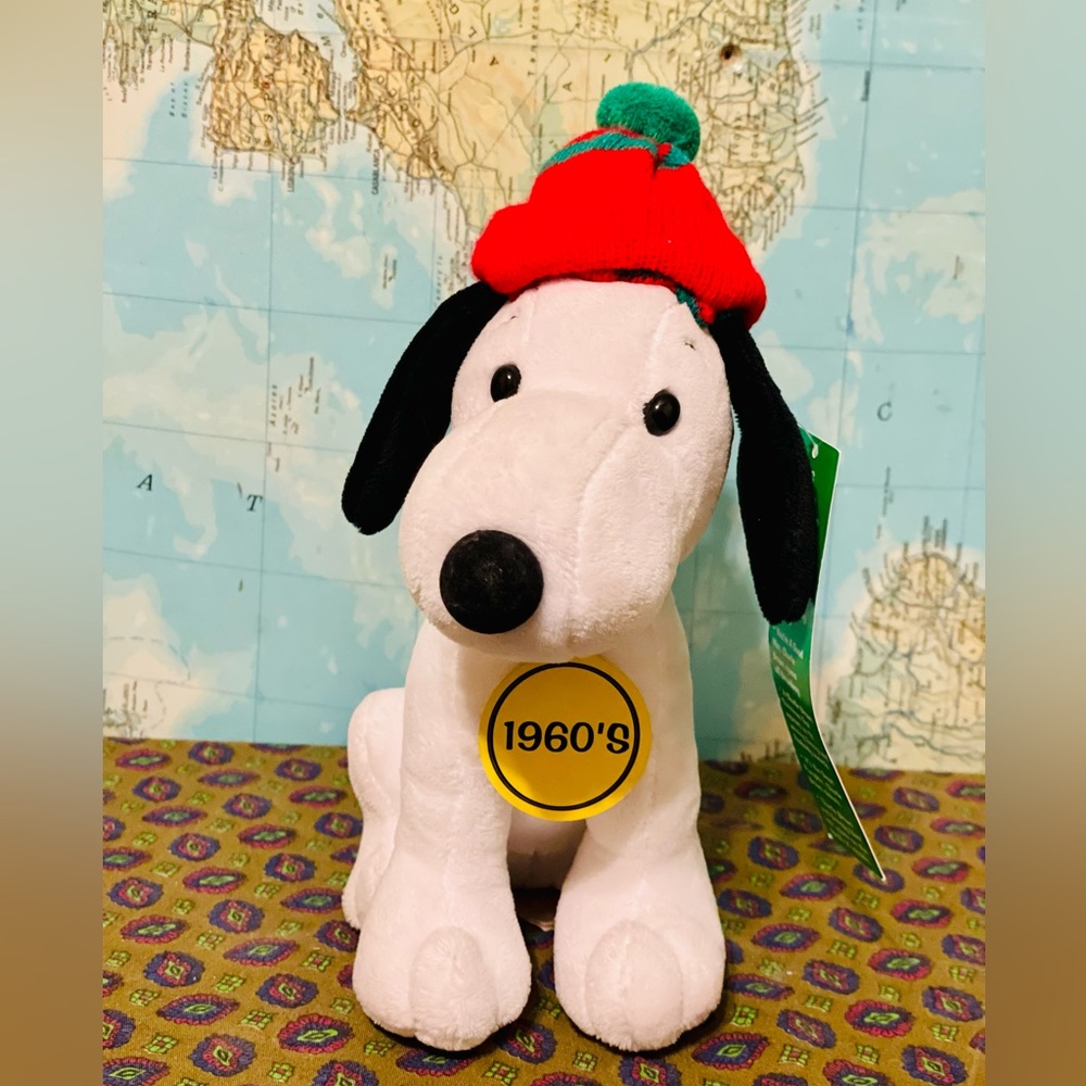 Snoopy Christmas Plushie 60th Anniversary Edition